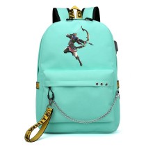 Рюкзак Дастан с луком (Prince of Persia) бирюзовый с цепью №2