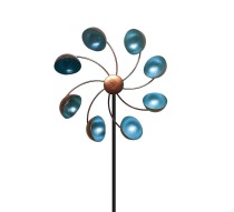 Ветряная декорация для сада - кинетическая скульптура (66см)