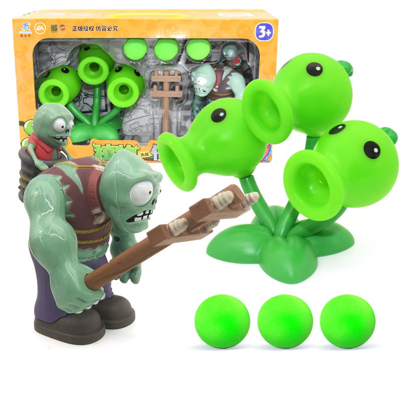 Набор Растения против Зомби - Plants vs. Zombies 6 предметов купить в интернет-магазине Джей Той