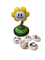 Статуэтка подсолнух Флауи - Flowey Undertale