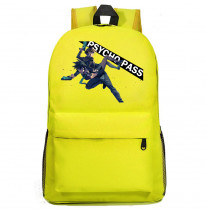 Рюкзак Психопаспорт (Psycho-Pass) желтый №1