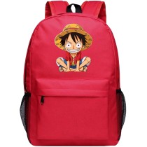 Рюкзак Луффи (One piece) красный №2