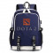 Рюкзак Дота (Dota 2) синий с USB-портом №4
