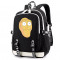 Рюкзак Большая голова (Rick and Morty) черный с USB-портом №9