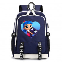 Рюкзак Тру и Радужное королевство синий с USB-портом №1