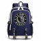 Рюкзак Сторожевые псы (Watch Dogs) синий с USB-портом №1