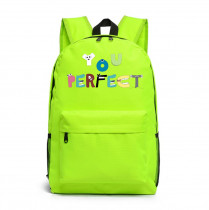 Рюкзак Алфавит Лор Роблокс (Alphabet Lore) зеленый №1