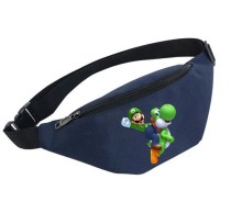 Поясная сумка Марио (Mario) синяя №2