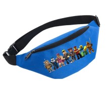 Поясная сумка Роблокс (Roblox) голубая №1