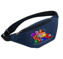 Поясная сумка Амонг Ас (Among Us) синяя №2