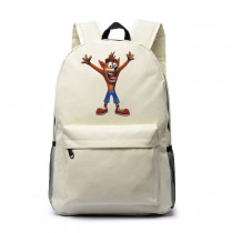 Рюкзак Крэш Бандикут (Crash Bandicoot) белый №6