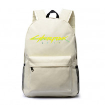 Рюкзак Киберпанк (Cyberpunk 2077) белый №1