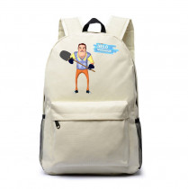 Рюкзак Привет сосед (Hello Neighbor) белый №2