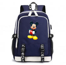 Рюкзак Микки Маус (Mickey Mouse) синий с USB-портом №2