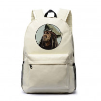 Рюкзак Джек Воробей "Пираты Карибского моря" белый №3