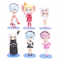 Набор фигурок из Re: Zero – жизнь с нуля в другом мире