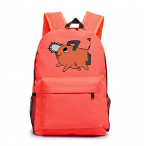 Рюкзак Человек-бензопила Почита (Chainsaw Man) оранжевый №1