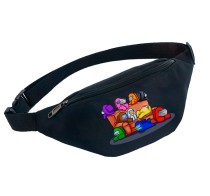 Поясная сумка Амонг Ас (Among Us) черная №2