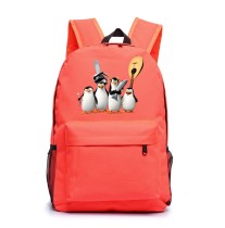 Рюкзак Пингвины из Мадагаскара (Madagascar) оранжевый №1