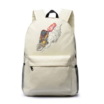 Рюкзак Игрок в хазмате из Раст (Rust) белый №2