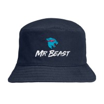 Панама Мистер Бист (MrBeast) синяя №3