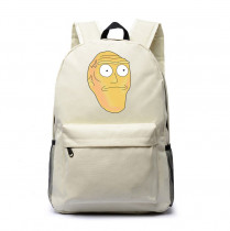 Рюкзак Большая голова (Rick and Morty) белый №9