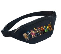Поясная сумка Роблокс (Roblox) черная №1