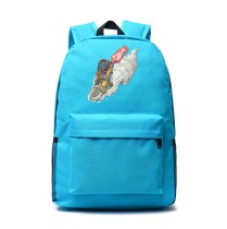 Рюкзак Игрок в хазмате из Раст (Rust) голубой №2