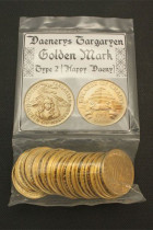 Реплика Набор монет Дейенерис Таргариен Золотой знак от SPMI