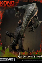 Статуэтка Конг против черепа гусеничный от Prime 1 Studio 80 см.