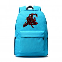 Рюкзак Красный веном - Карнаж (Spider man) голубой №6