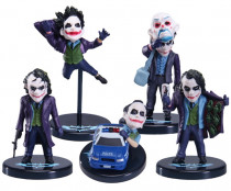 Набор из 5 мини-фигурок Джокер - Joker the dark knight