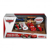 Набор машинок Cars Race Day Fan (4шт) №1