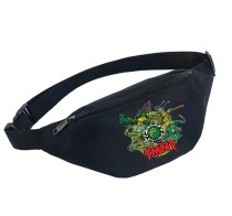 Поясная сумка Черепашки ниндзя (TMNT) черная №1