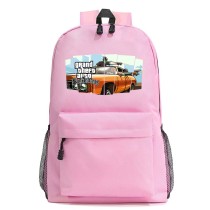 Рюкзак GTA San Andreas - Grand Theft Auto розовый №3