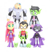 Набор фигурок Юные Титаны - Teen Titans (7шт)