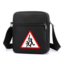 Сумка через плечо Техасская резня бензопилой черная №3