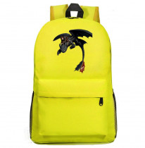 Рюкзак Иккинг и Беззубик желтый №2