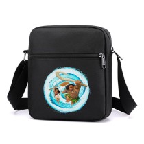 Сумка через плечо Моана и Мауи (Moana) черная №1