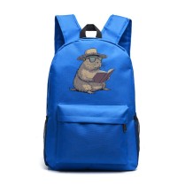 Рюкзак Капибара с книжкой (Capybara) синий №3