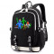 Рюкзак Радужные Друзья (Rainbow Friends Roblox) черный с USB-портом №1