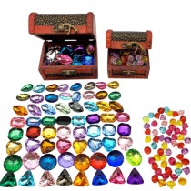 Игровой набор - сундук с сокровищами (164 предмета)