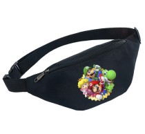 Поясная сумка Марио (Mario) черная №3