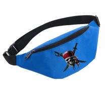 Поясная сумка "Пираты Карибского моря" голубая №1