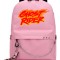 Рюкзак Призрачный гонщик (Ghost Rider) розовый с цепью №1