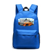 Рюкзак GTA San Andreas - Grand Theft Auto синий №3