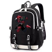 Рюкзак Человек Паук - Майлз Моралес (Miles Morales) черный с USB-портом №1