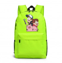 Рюкзак персонажи Гравити Фолз зеленый №2