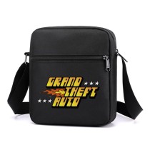 Сумка через плечо ГТА - Grand Theft Auto черная №2