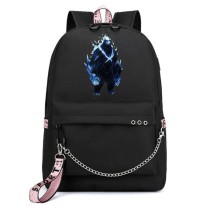 Рюкзак призрачный Медведь (Solo Leveling) черный с цепью №3